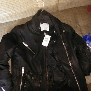 Doma womens Leather Jacket new with tags